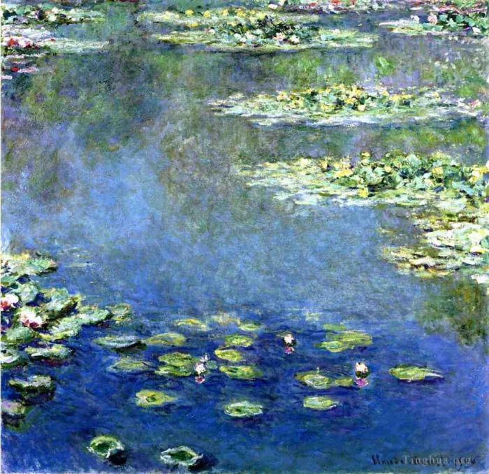 Claude Monet Ölgemälde - Seerosen 2
