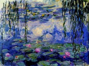 Claude Monet Werk - Seerosen II 1916