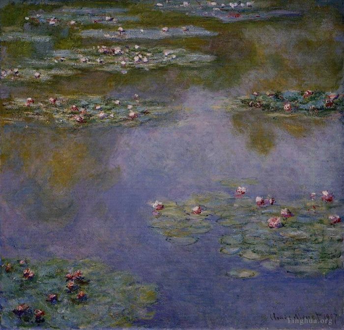 Claude Monet Ölgemälde - Seerosen III