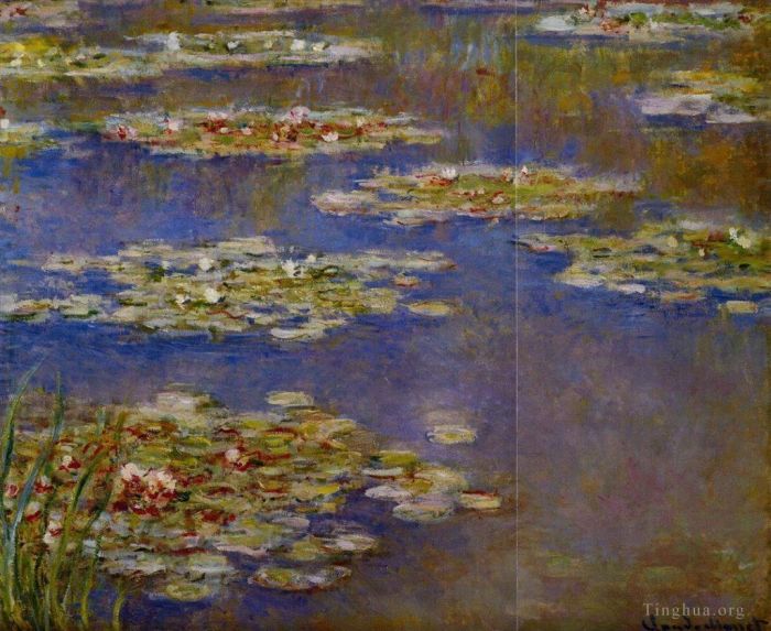 Claude Monet Ölgemälde - Seerosen VII