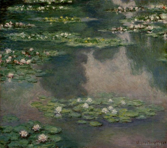 Claude Monet Ölgemälde - Seerosen XII