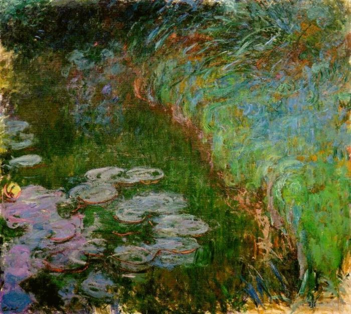 Claude Monet Ölgemälde - Seerosen XVI