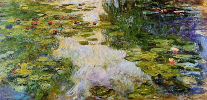 Claude Monet Ölgemälde - Seerosen X
