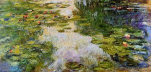 Claude Monet Werk - Seerosen X
