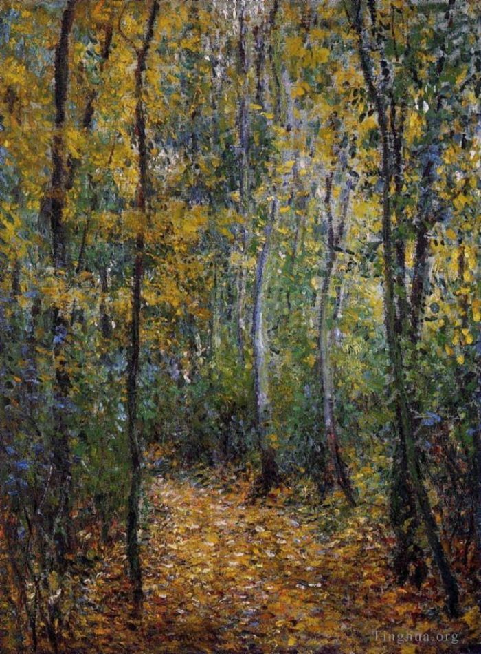 Claude Monet Ölgemälde - Holzgasse