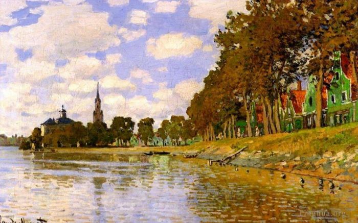 Claude Monet Ölgemälde - Zaandam