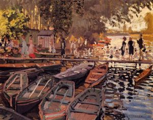 Claude Monet Werk - Badegäste in La Grenouillere