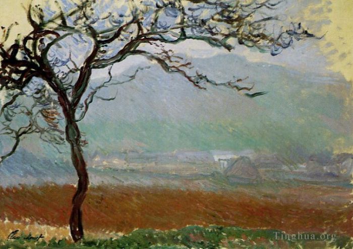 Claude Monet Andere Malerei - Landschaft bei Giverny