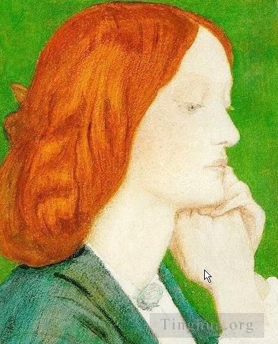 Dante Gabriel Rossetti Ölgemälde - Elizabeth Siddal