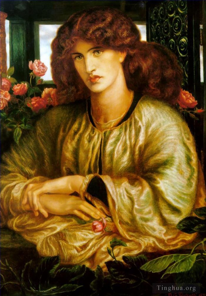 Dante Gabriel Rossetti Ölgemälde - La Donna della Finestra