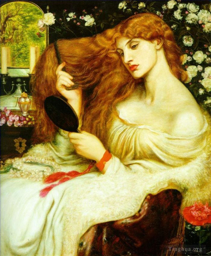 Dante Gabriel Rossetti Ölgemälde - Lady Lillith