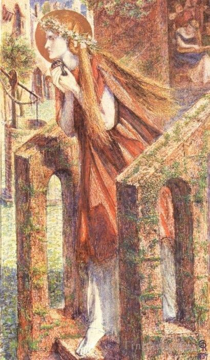 Dante Gabriel Rossetti Ölgemälde - Maria Magdalena2