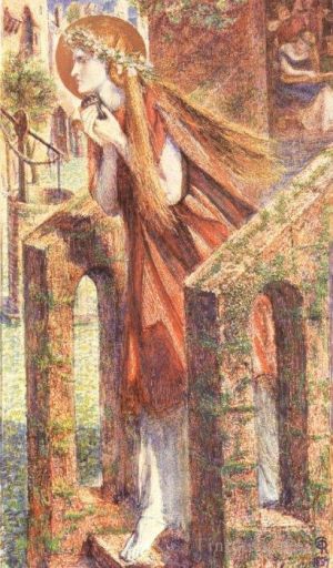 Dante Gabriel Rossetti Werk - Maria Magdalena2