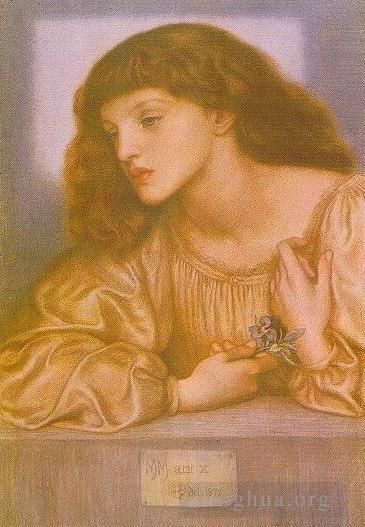 Dante Gabriel Rossetti Ölgemälde - Mai Morris