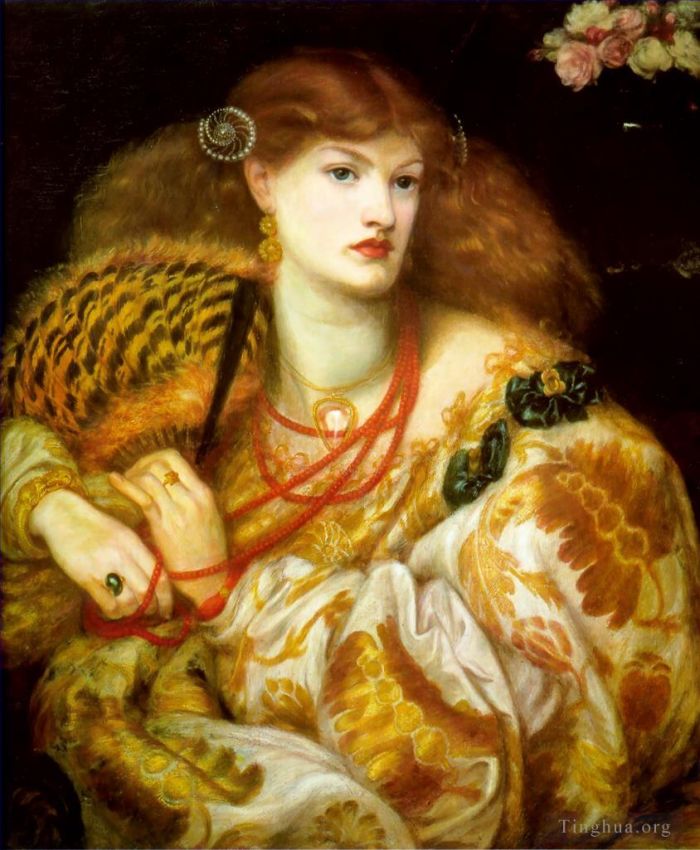 Dante Gabriel Rossetti Ölgemälde - Mona Vanna