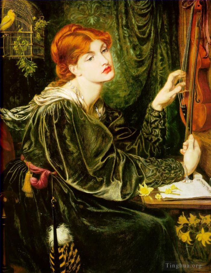 Dante Gabriel Rossetti Ölgemälde - Veronica Veronese