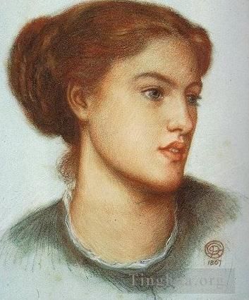 Dante Gabriel Rossetti Andere Malerei - Ellen Smith