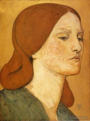 Dante Gabriel Rossetti Werk - Porträt von Elizabeth Siddal3