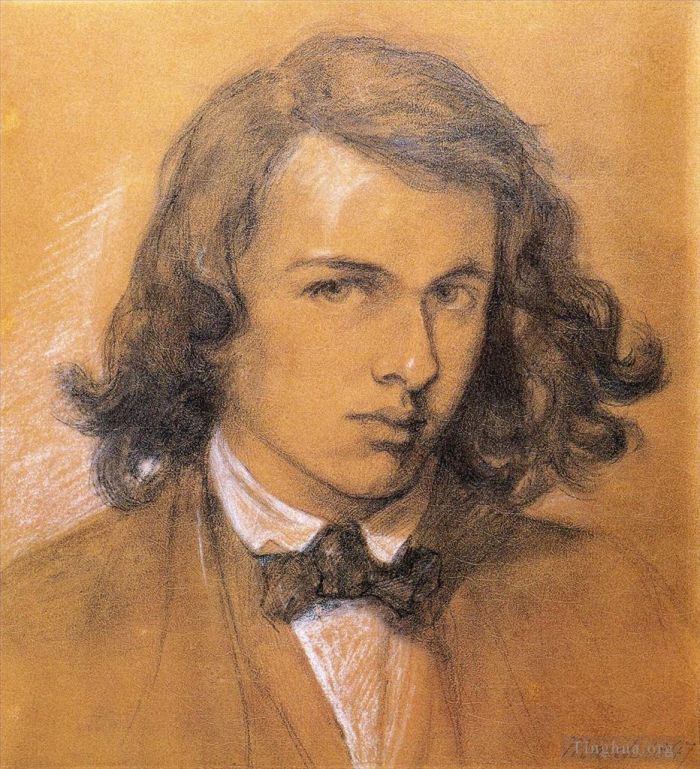 Dante Gabriel Rossetti Andere Malerei - Selbstporträt