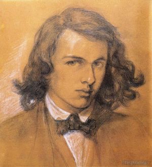 Dante Gabriel Rossetti Werk - Selbstporträt