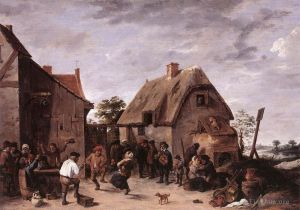 David Teniers the Younger Werk - Flämischer Kermess 1640