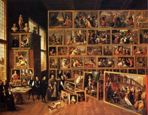 David Teniers the Younger Werk - Das Atelier des Erzherzogs Leopold Wilhelm