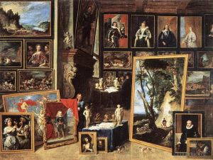 David Teniers the Younger Werk - Die Galerie des Erzherzogs Leopold in Brüssel 1641