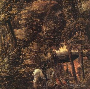 Denis van Alsloot Werk - Der heilige Georg im Wald