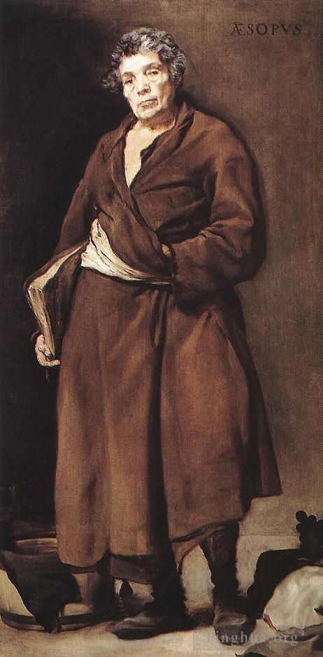 Diego Velázquez Ölgemälde - Äsop