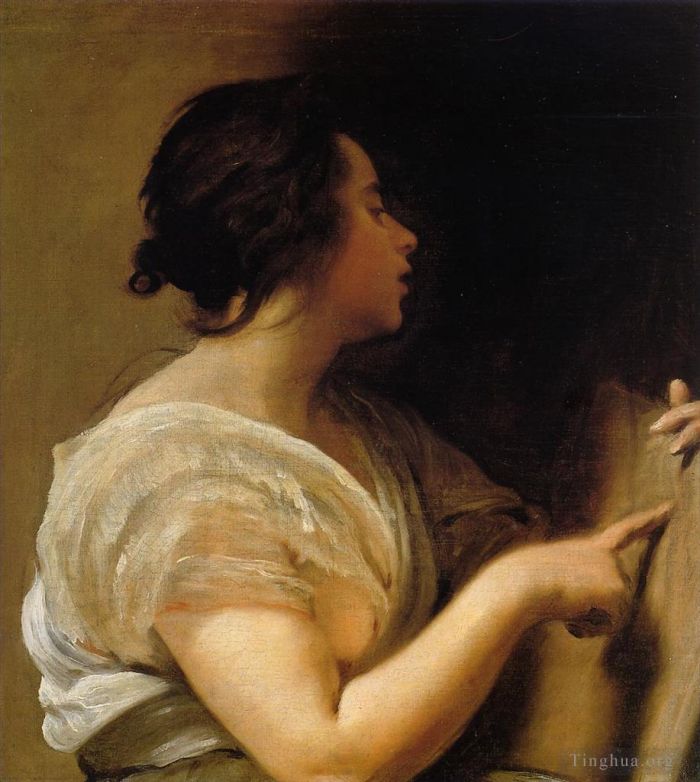 Diego Velázquez Ölgemälde - Archne A Sybil