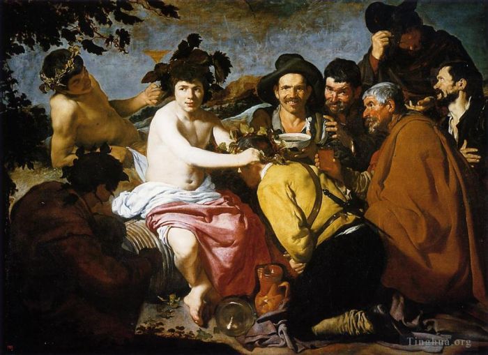 Diego Velázquez Ölgemälde - Bacchus