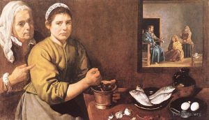 Diego Velázquez Werk - Christus im Haus von Maria und Marthe