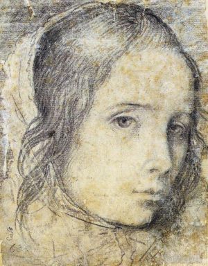 Diego Velázquez Werk - Kopf Eines Mädchens