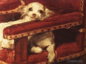 Diego Velázquez Werk - Hund des Infanten Philip Prosper
