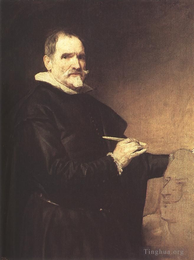 Diego Velázquez Ölgemälde - Juan Martinez Montanes