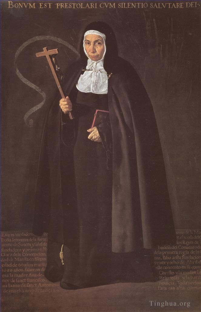 Diego Velázquez Ölgemälde - Mpther Jeronima de la Fuente