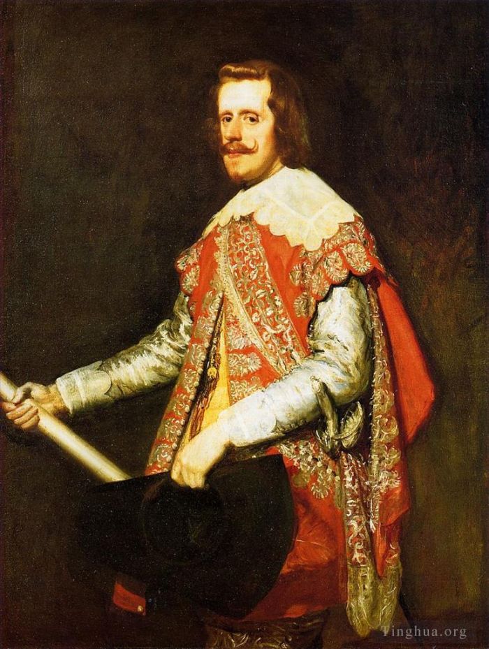 Diego Velázquez Ölgemälde - Philipp IV. in Fraga