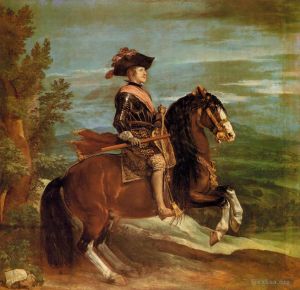 Diego Velázquez Werk - Philipp IV. zu Pferd