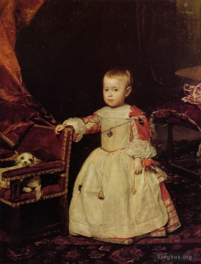 Diego Velázquez Ölgemälde - Prinz Felipe Prospero