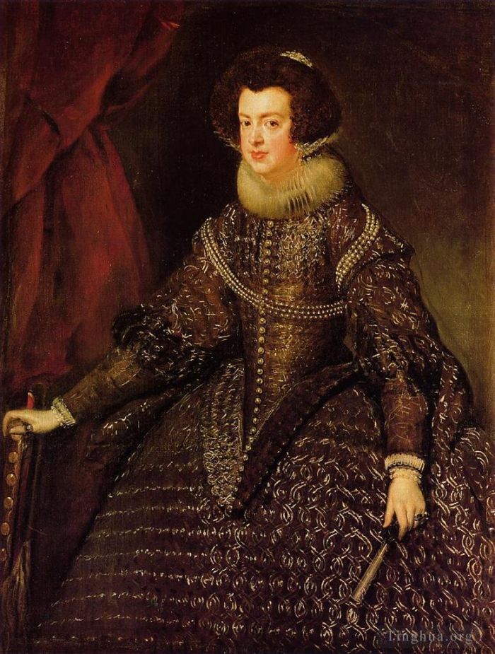 Diego Velázquez Ölgemälde - Königin Isabel
