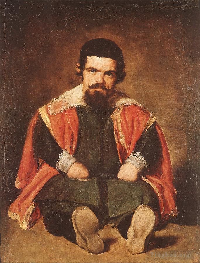 Diego Velázquez Ölgemälde - Sebastian de Morra