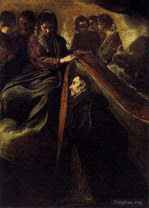 Diego Velázquez Werk - Der heilige Ildefonso empfängt die Kasel von der Jungfrau