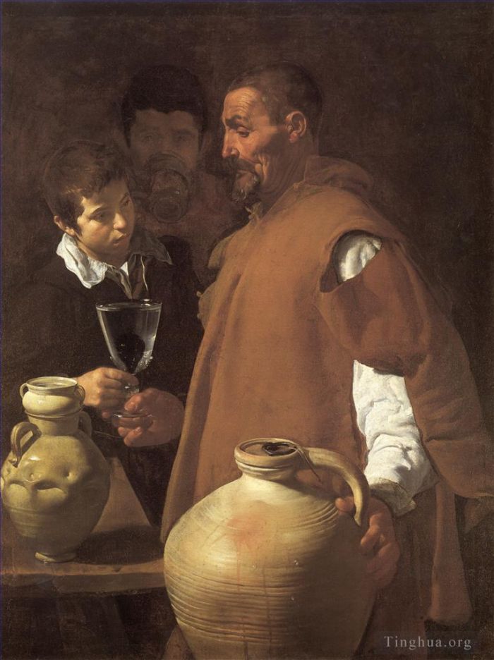 Diego Velázquez Ölgemälde - Der Wasserverkäufer von Sevilla