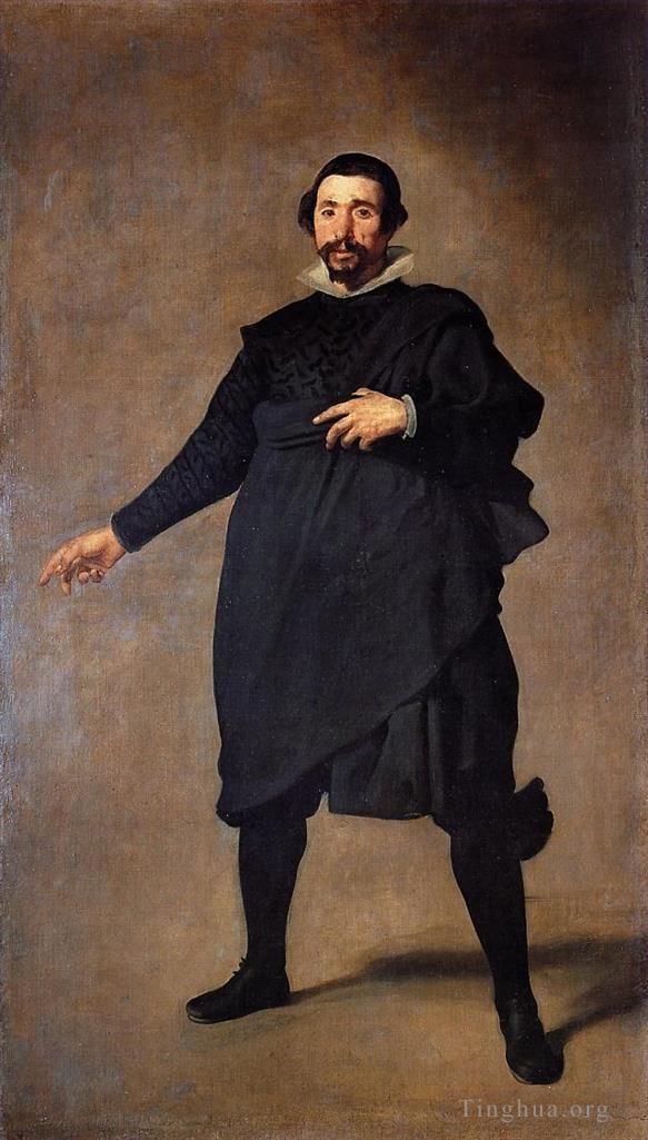 Diego Velázquez Ölgemälde - Der Trottel Pablo de Valladolid