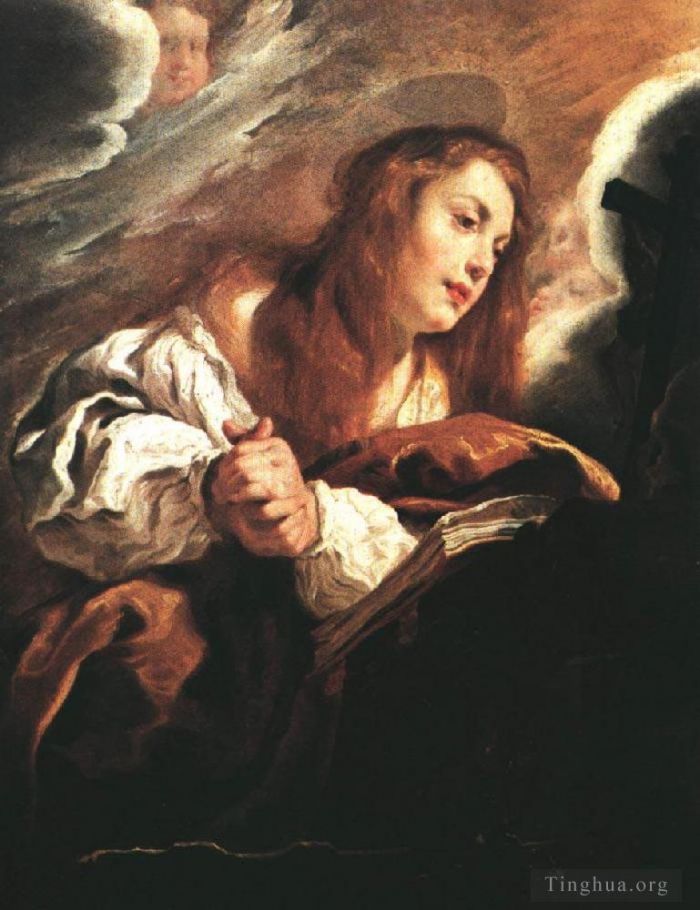 Domenico Fetti Ölgemälde - Büßerin der Heiligen Maria Magdalena