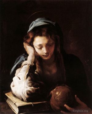 Domenico Fetti Werk - Die reuige heilige Maria Magdalena