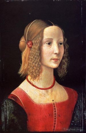 Domenico Ghirlandaio Werk - Porträt Eines Mädchens