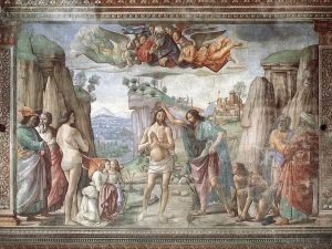 Domenico Ghirlandaio Werk - Taufe Christi 1486