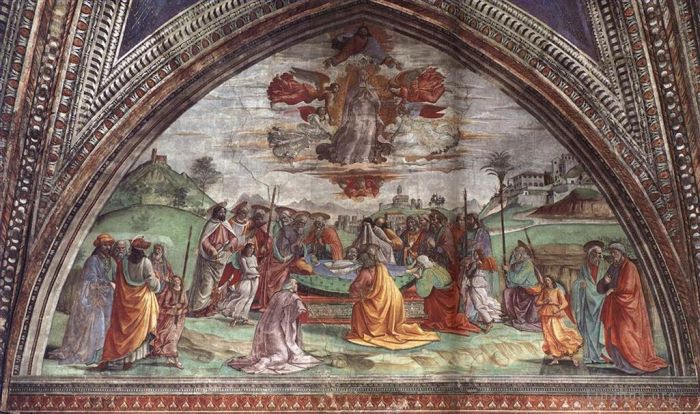 Domenico Ghirlandaio Andere Malerei - Tod und Himmelfahrt der Jungfrau
