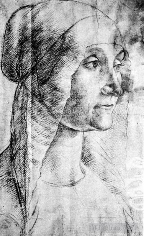Domenico Ghirlandaio Andere Malerei - Ältere Frau